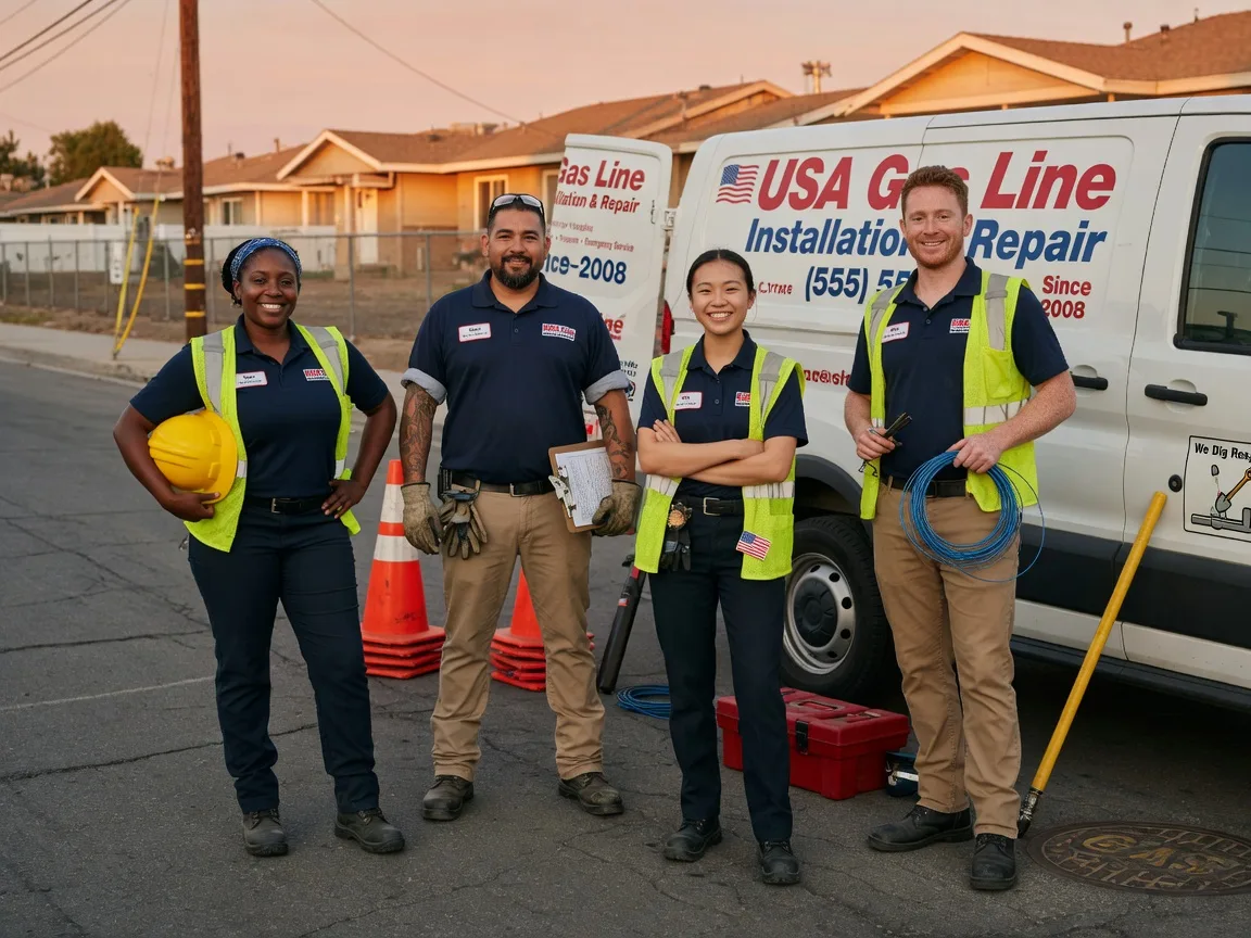 Gas Line Installation company in Jersey Mills, PA